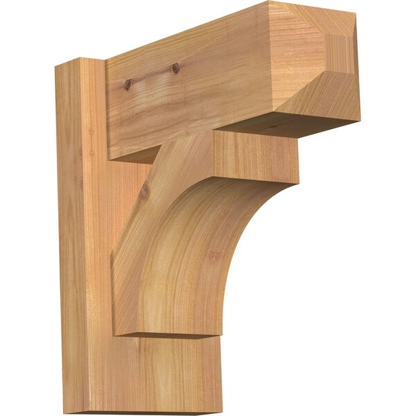 Ekena Millwork Westlake Craftsman Smooth Outlooker, Western Red Cedar, 5 1/2"W x 12"D x 12"H OUT06X12X12WTL04SWR - main